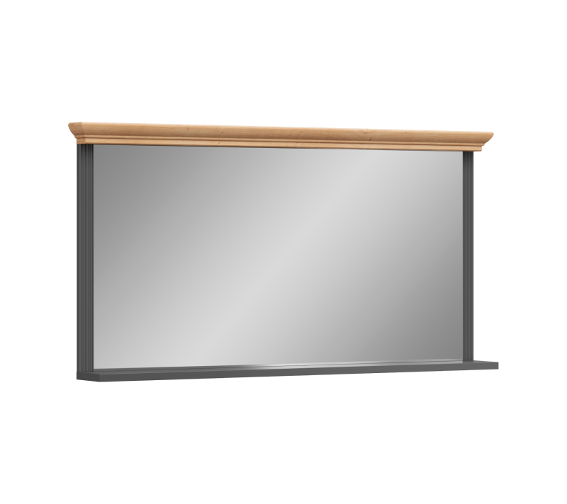 Зеркало Жасмин графит/дуб артизан LUS_1