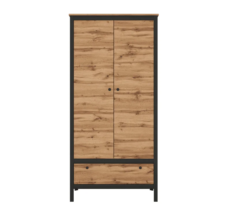 Шкаф Лофт дуб вотан SZF2D1S