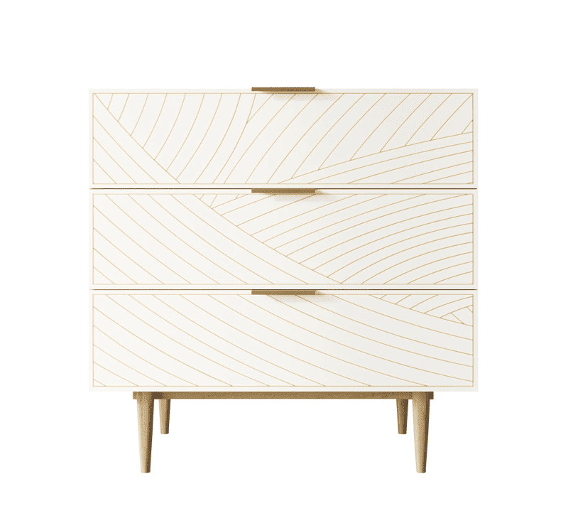 Комод Лайн бежевый LN12/GR1/beige