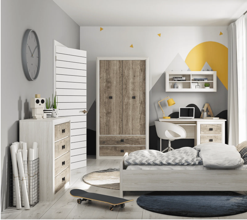 Комод Коен ясень снежный КОМ4S_3