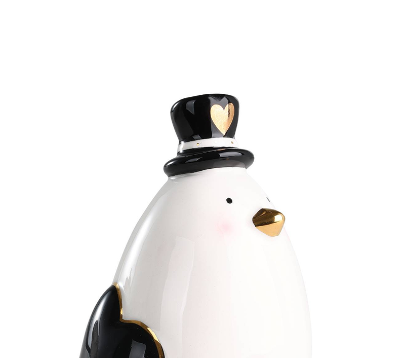 Фигурка Птица Ланджут белый/черный 427923_2