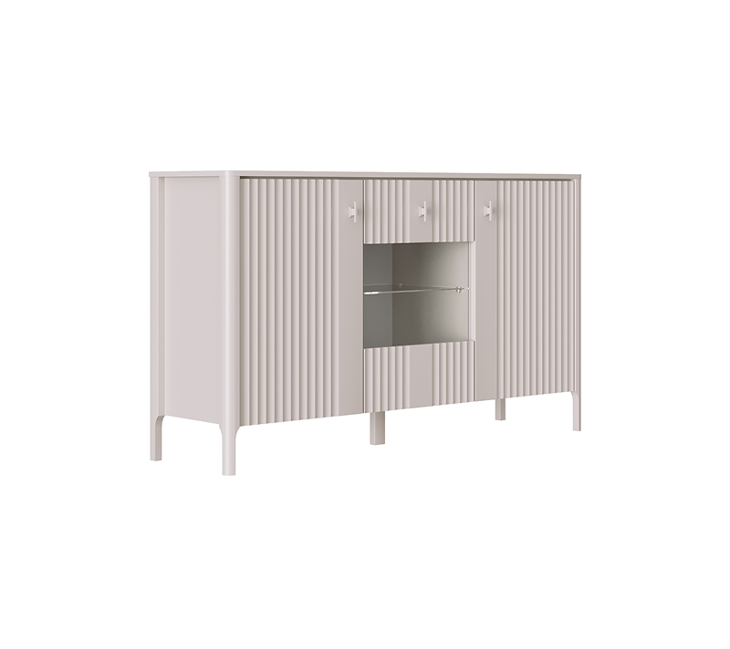 Тумба-витрина Далия персидский жемчуг KOM1W2D_2