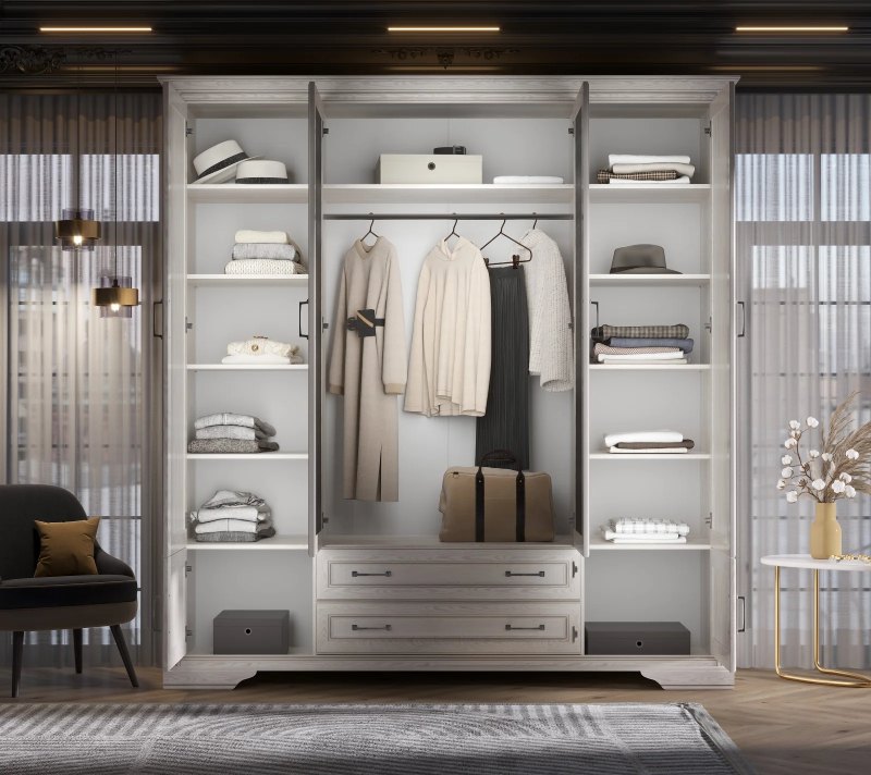 Шкаф Стилиус лиственница сибирская SZF6D2S_2