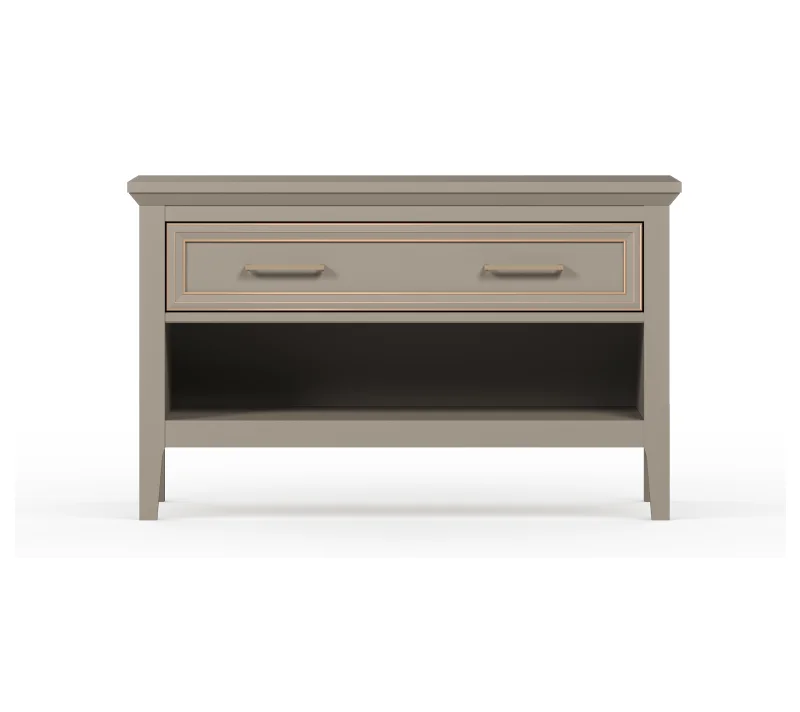 Тумба для обуви Классик глиняный серый KOM1S/95