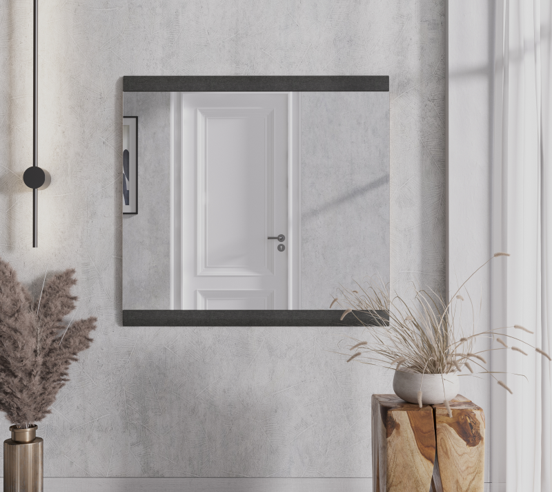 Зеркало Грейс дуб наварра/графит LUS_1