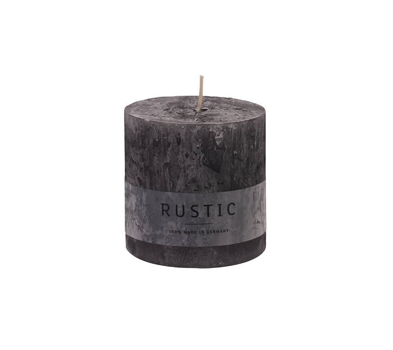 Свеча парафиновая Гленбар антрацит 422578