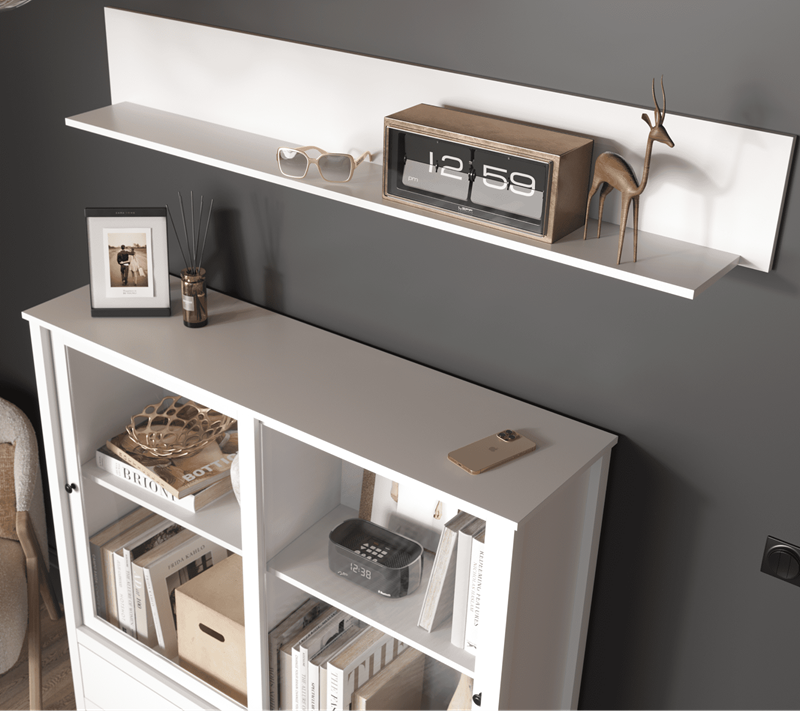 Полка Эва белый POL/160_5