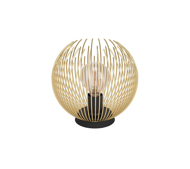 Настольная лампа Венесуэла черный/золотой 900168