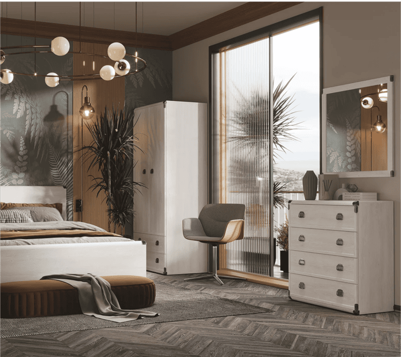 Зеркало Индиана сосна каньон JLUS/80_4