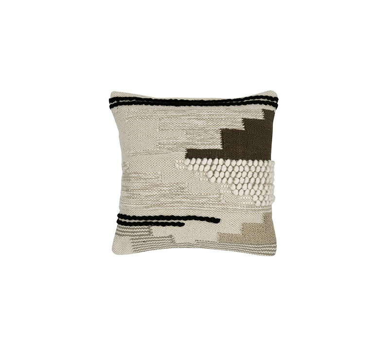 Подушка декоративная Чевери кремовый/коричневый 420108