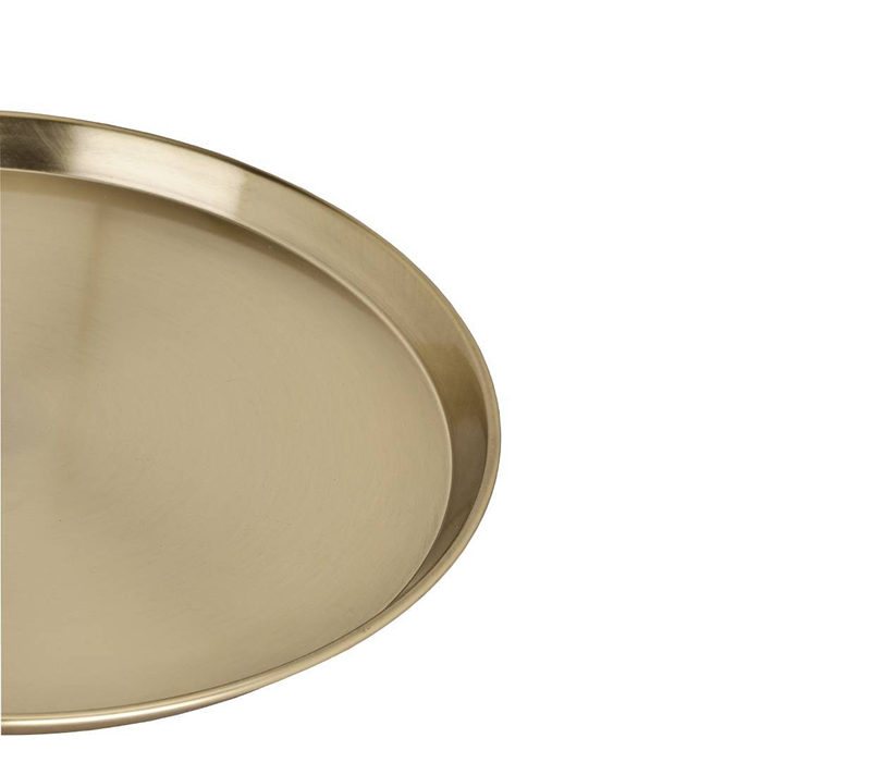 Тарелка декоративная Форлийет золотой 427027_1