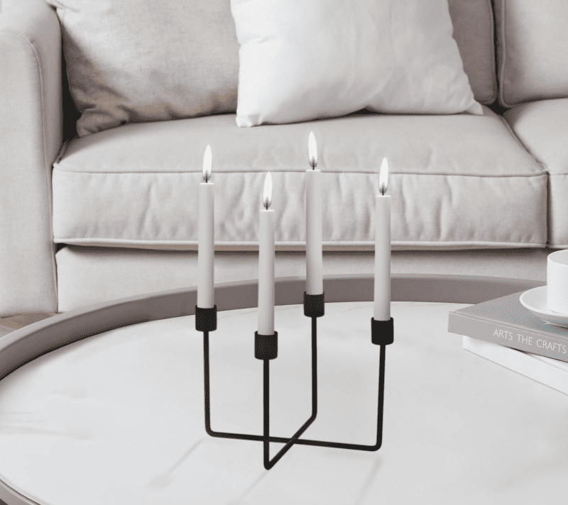 Подсвечник Джеллико черный 422094_1