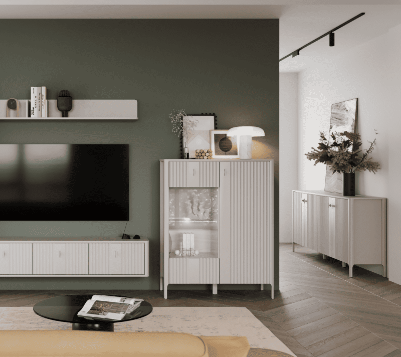 Тумба-комод Далия персидский жемчуг KOM2D3S_3