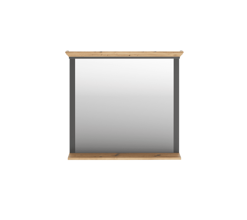 Зеркало Жасмин графит/дуб артизан LUS/90