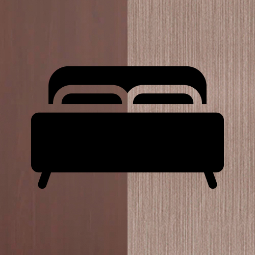 Кровать Koen венге штрокс LOZ160x200