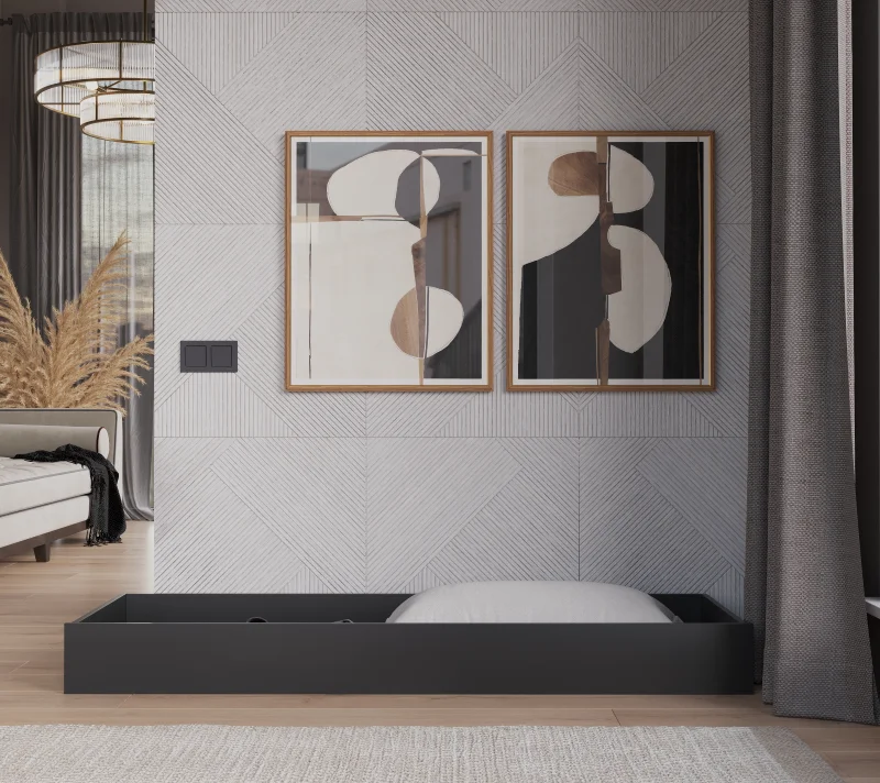 Тумба для постельных принадлежностей Лофт дуб вотан SZU_1