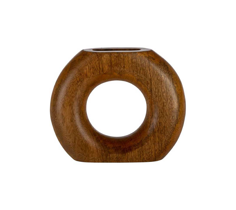 Ваза декоративная Мелободи коричневый 421274