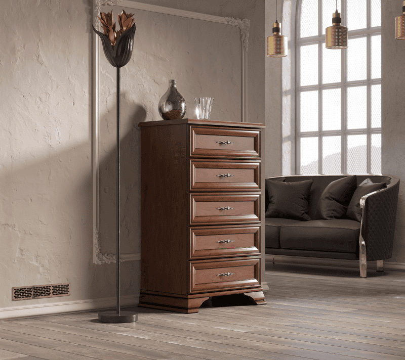 Комод Кентаки каштан KOM5S_3