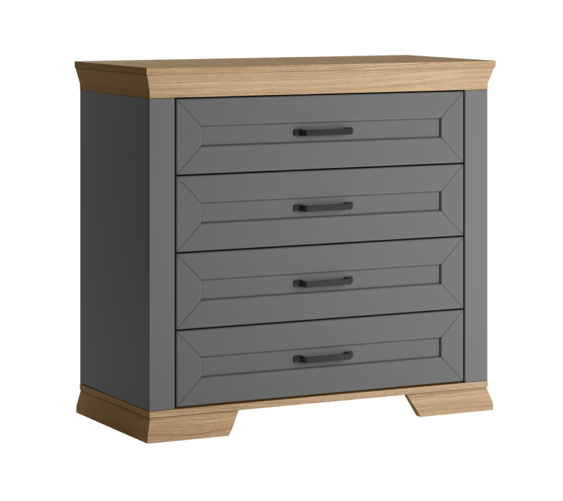Комод Марсель дымчатый алмаз KOM4S_2