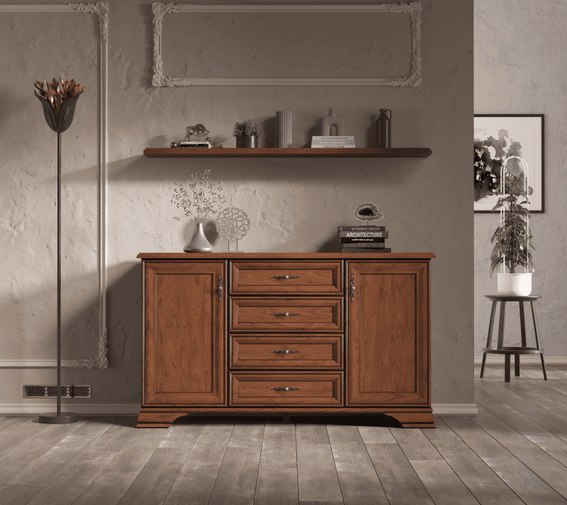 Полка Кентаки каштан POL/155_3