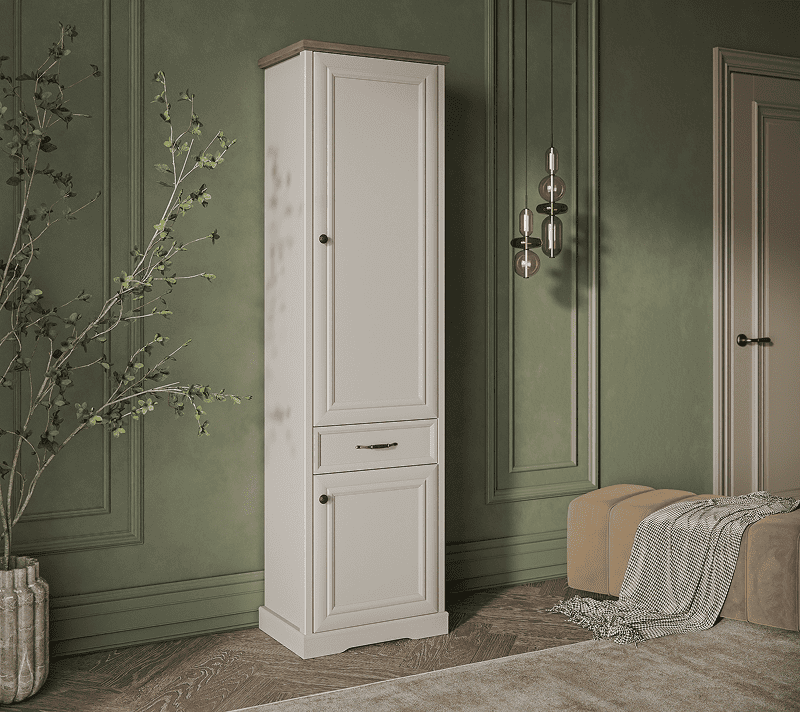 Шкаф Тоскана Нью персидский жемчуг/каньон 2D1S_3