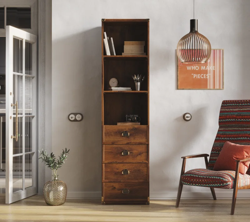 Стеллаж Индиана дуб саттер JREG4SO/50_1