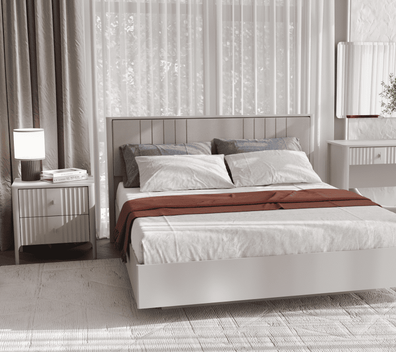 Тумба прикроватная Далия персидский жемчуг KOM2S_3