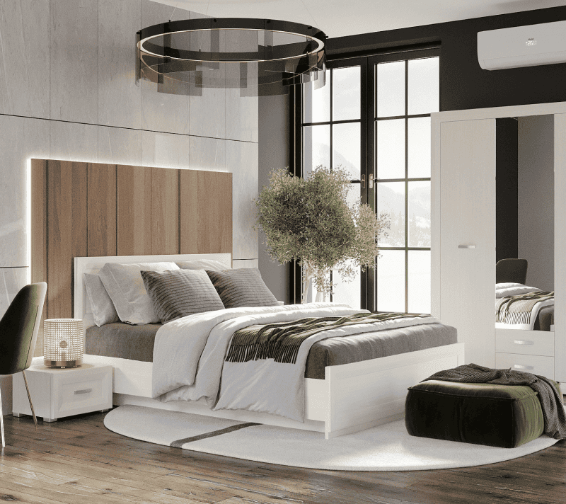 Тумба прикроватная Мальта лиственница сибирская/орех лион KOM1S_6