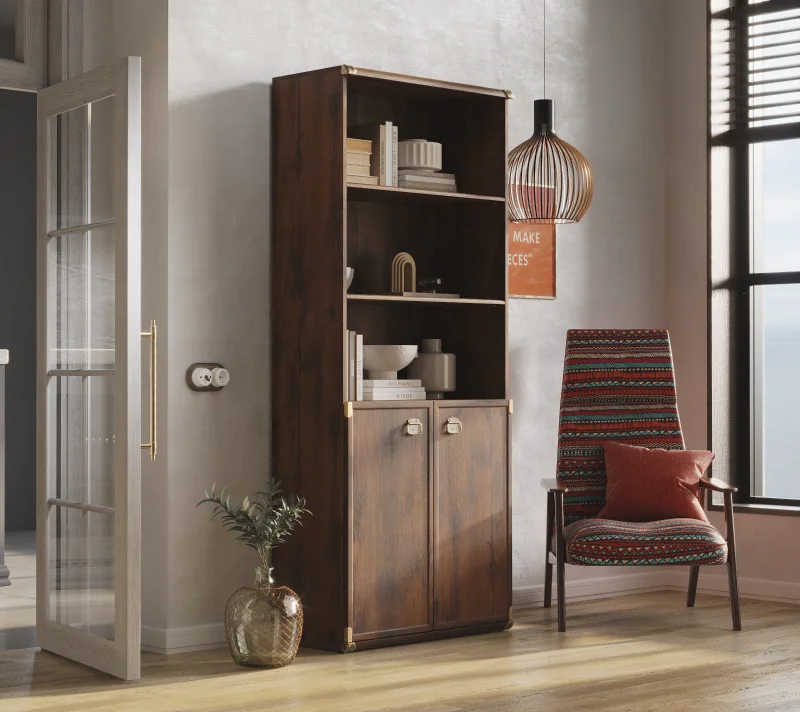 Стеллаж Индиана дуб саттер JREG2DO_3