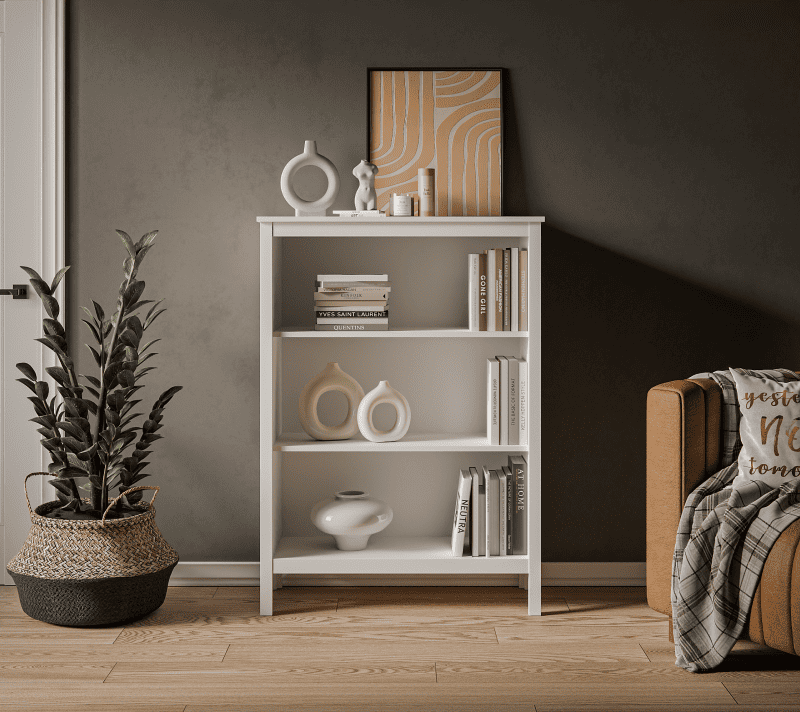 Стеллаж Эва белый REG/125_1