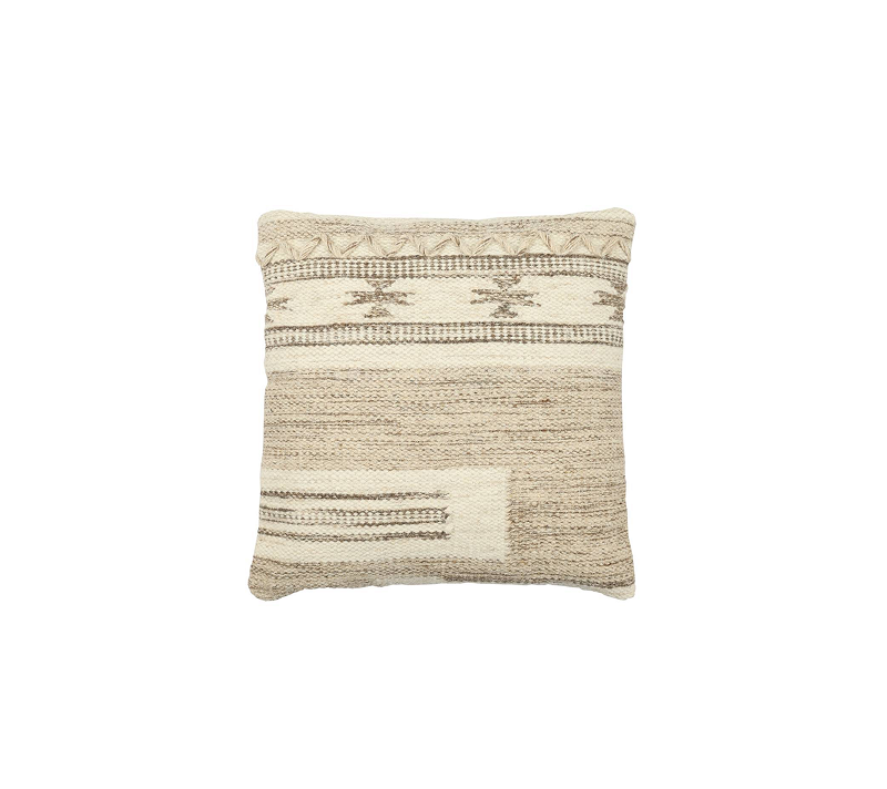 Подушка декоративная Чевери кремовый/коричневый 420071