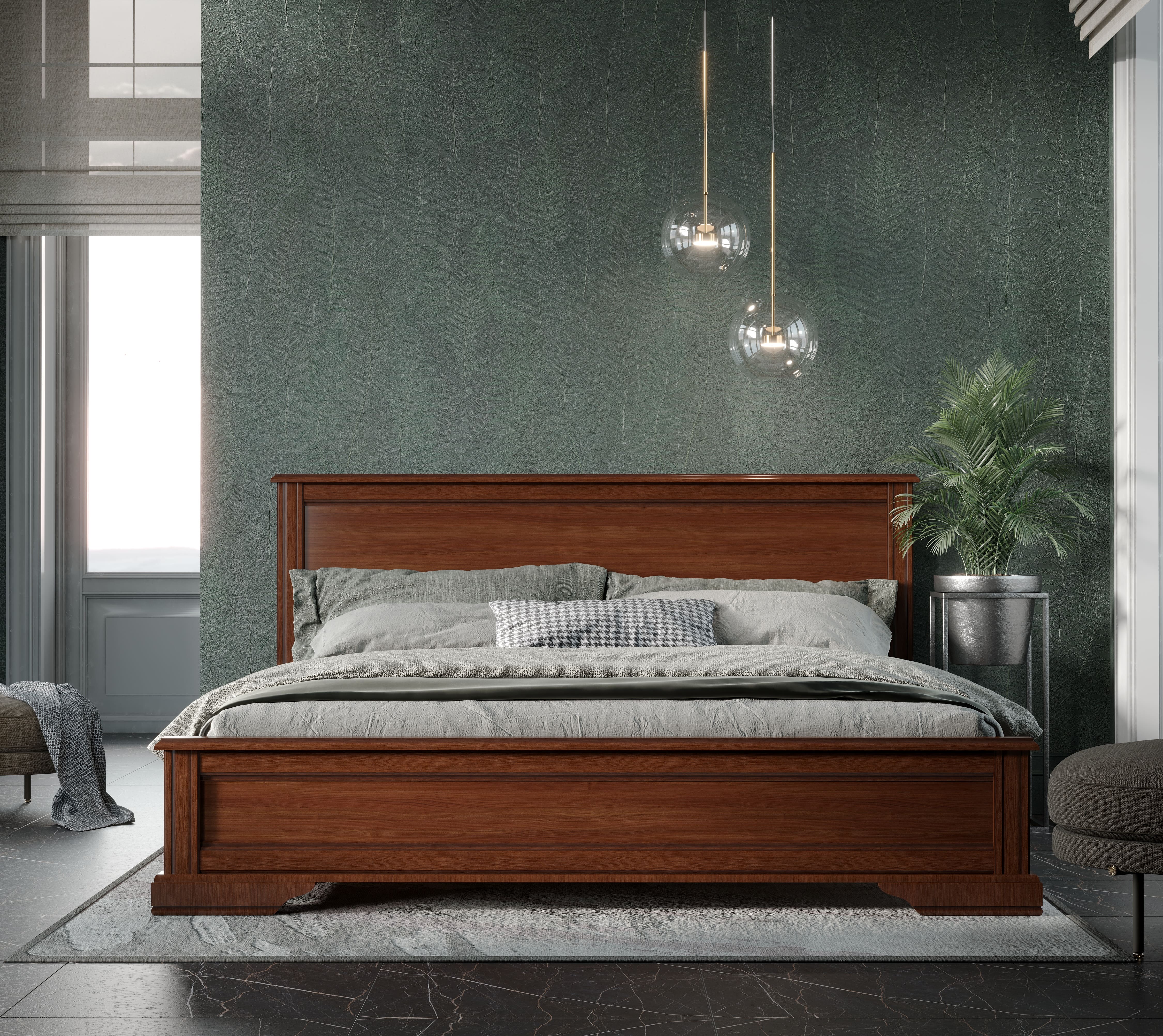 Кровать Стилиус орех донской LOZ180x200_1