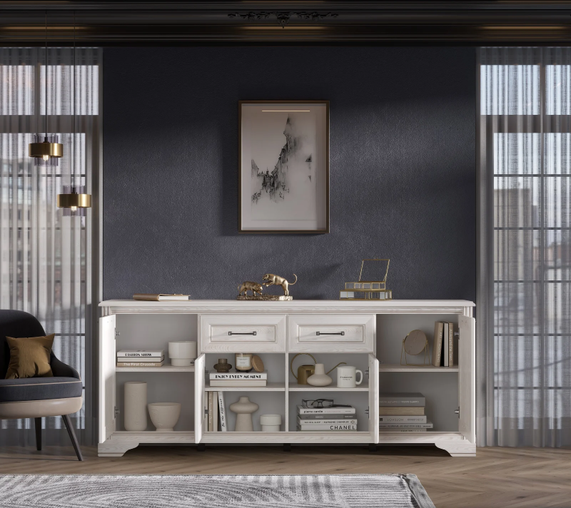 Тумба-комод Стилиус лиственница сибирская KOM4D2S_2