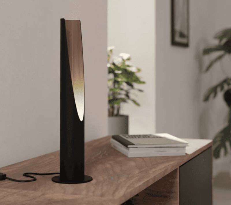 Настольная лампа Барботто черный/коричневый 901734_1