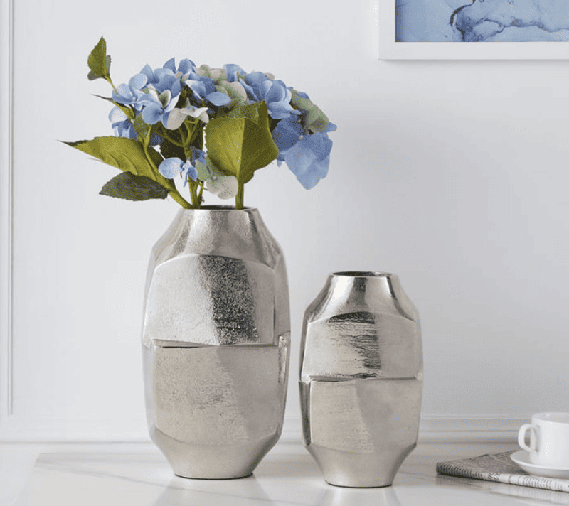 Ваза декоративная Абукай никель 421041_1