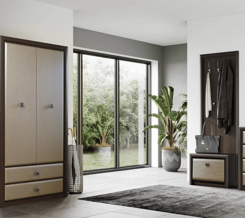 Шкаф Коен венге штрокс SZF2D2S_2