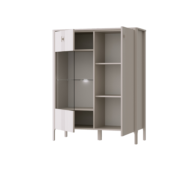 Витрина с подсветкой Далия персидский жемчуг REG1W1D_1