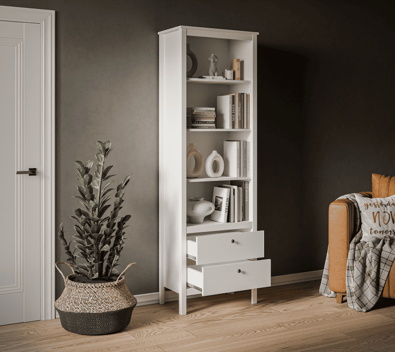 Стеллаж Эва белый REG2S_2