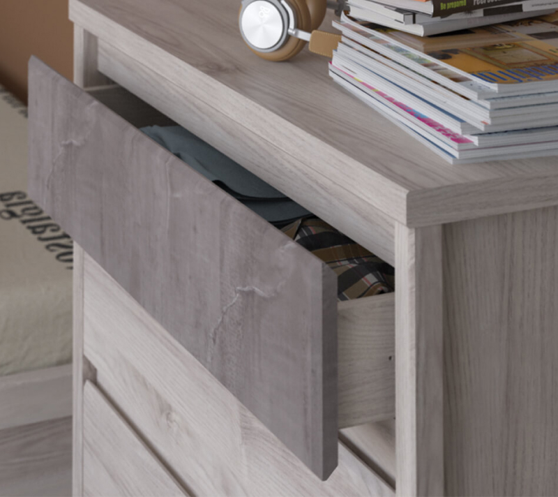 Комод Джаз каштан найроби/оникс 5S/56_3