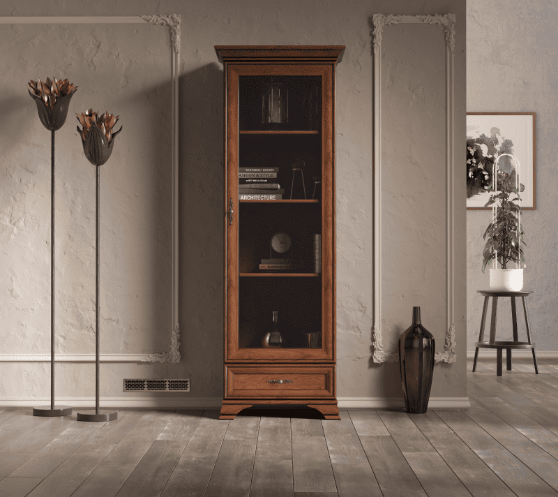 Витрина Кентаки каштан REG1W1S_1