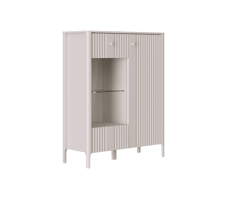 Витрина с подсветкой Далия персидский жемчуг REG1W1D_2