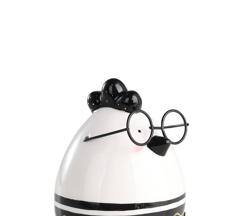 Фигурка Цыпленок Ланджут белый/черный 427917_2