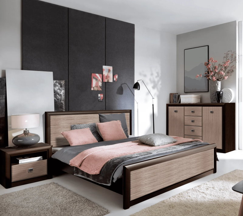 Тумба-комод Коен венге штрокс KOM2D4S_3