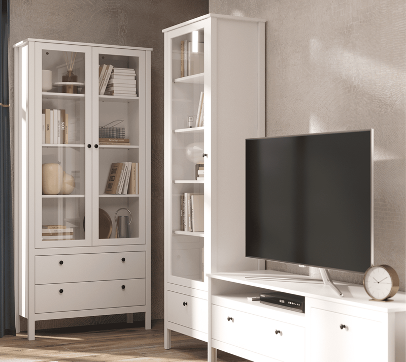 Витрина Эва белый REG2W2S_5