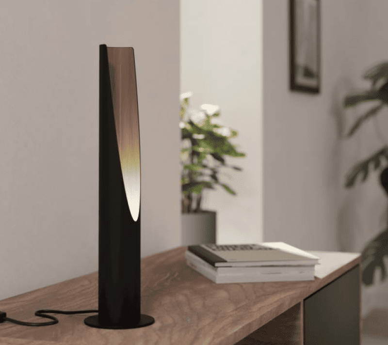 Настольная лампа Барботто черный/коричневый 900876_1