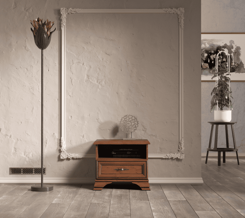 Тумба прикроватная Кентаки каштан KOM1S_1