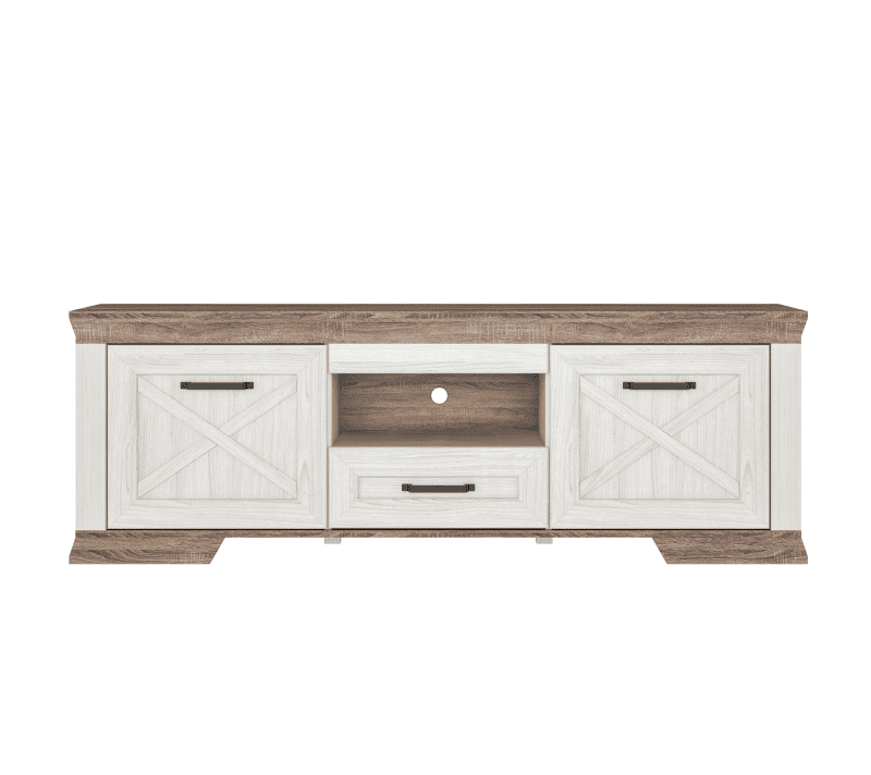 Тумба под телевизор Марсель ясень снежный RTV/167