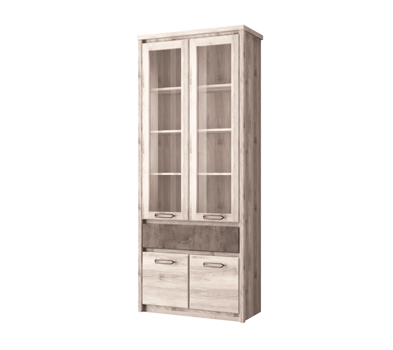 Витрина Джаз каштан найроби/оникс 2V2D1S