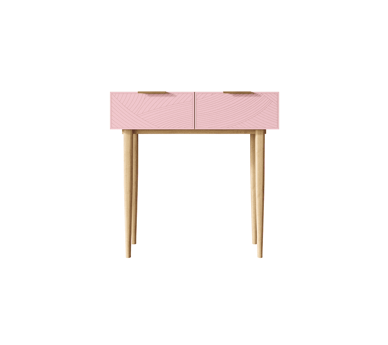 Стол консольный Лайн розовый LN16/GR1/pink