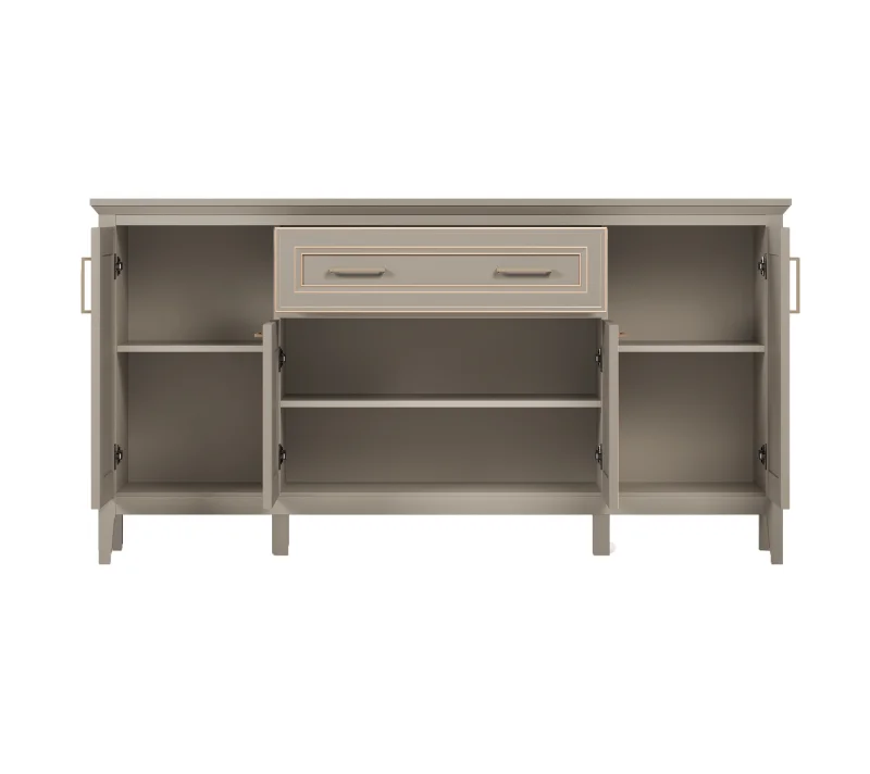 Тумба-комод Классик глиняный серый KOM4D1S_1